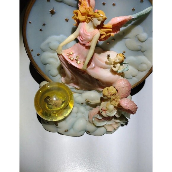 Vtg Collectors Cadona 1999 Guardian Angels collecting stars in sky 3D Decor - Picture 6 of 15